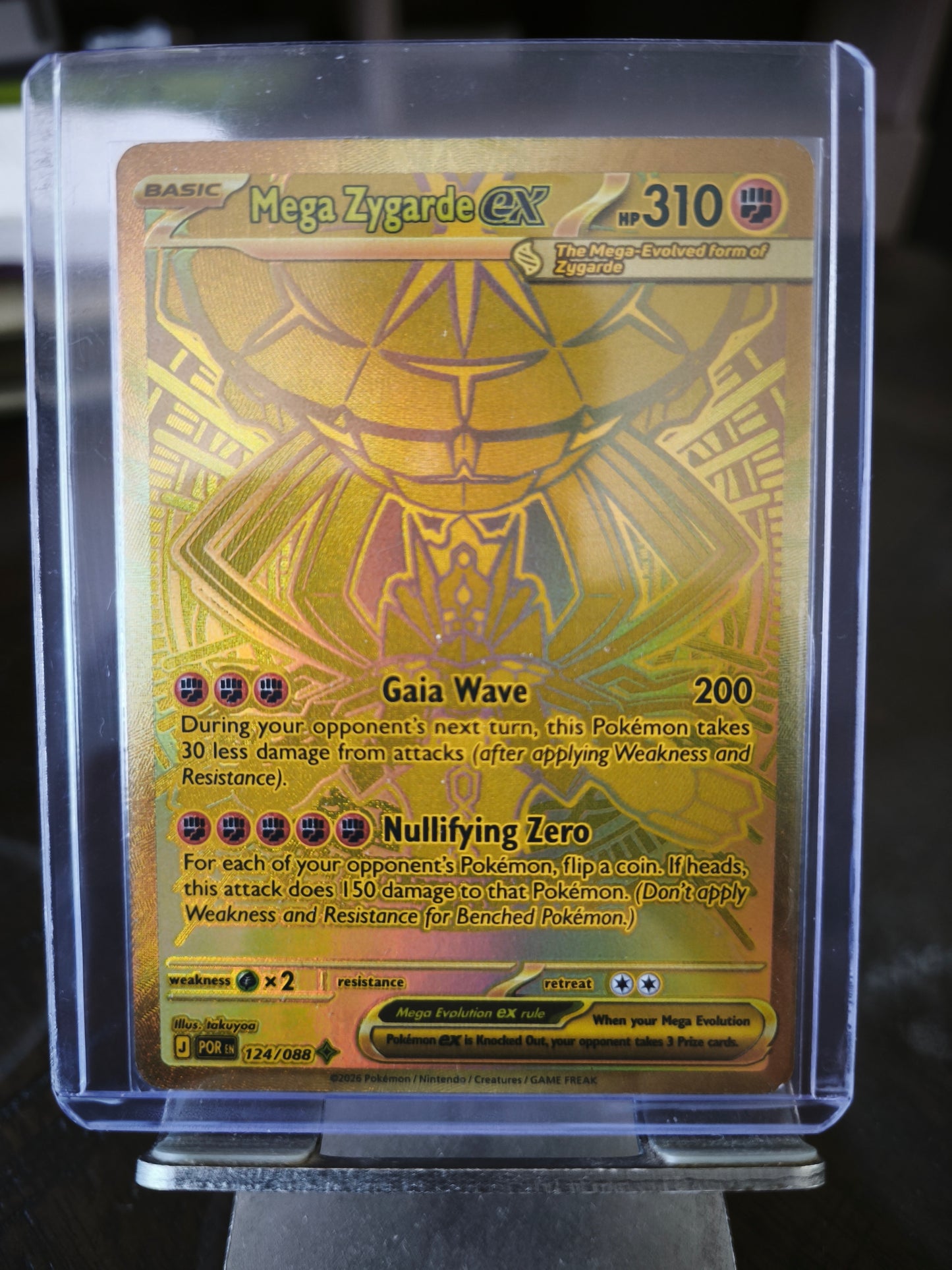 Mega Zygarde EX (Dorado)
