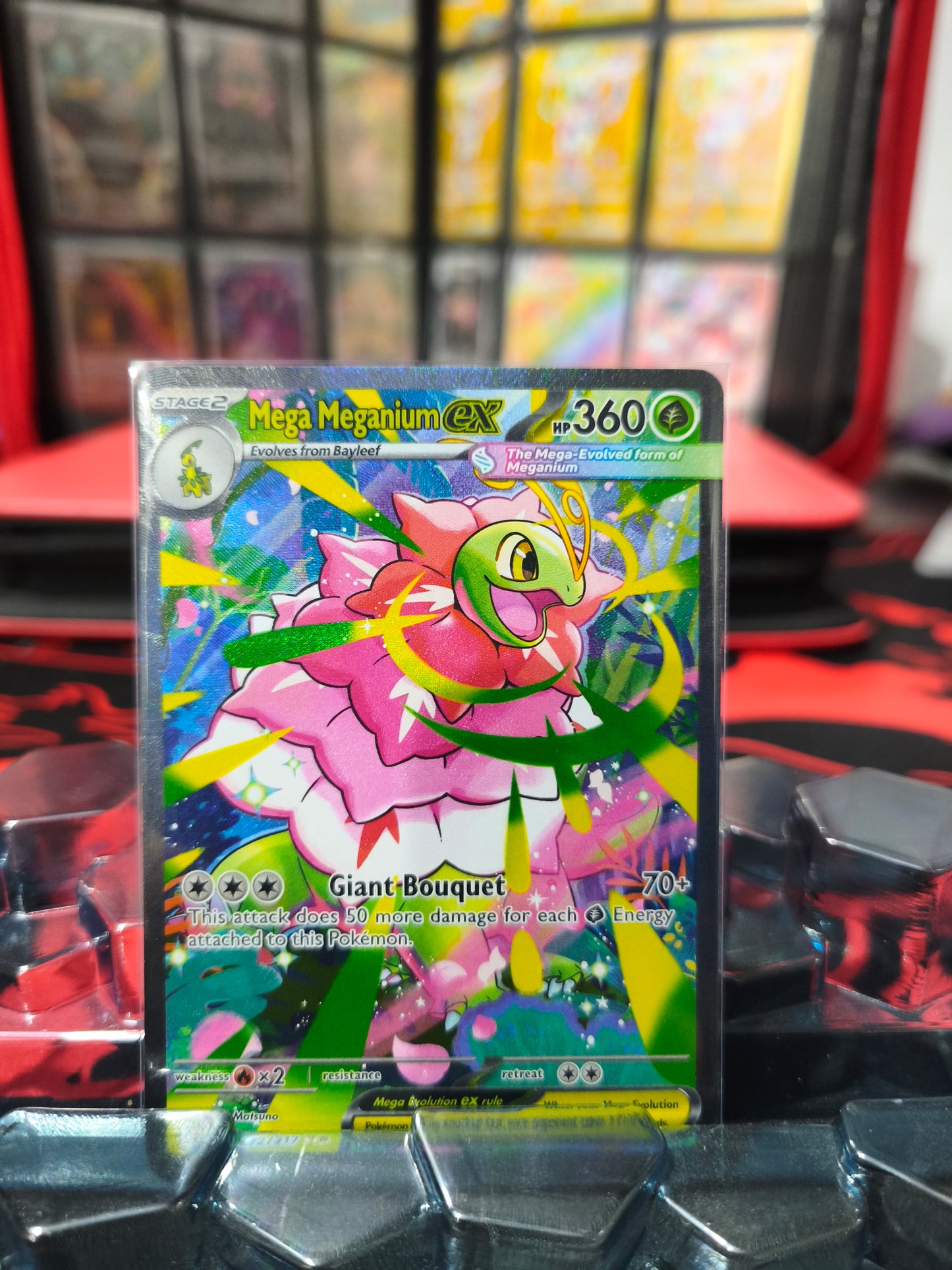 Mega Meganium ex – 272/217 (Inglés) – Special Illustration Rare
